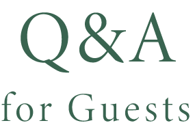 Q&A For Guests