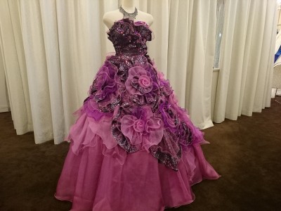 s-紫ドレス